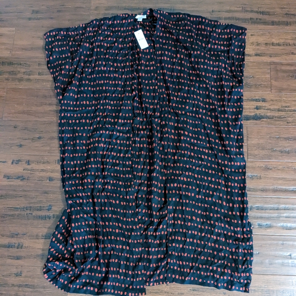 Loft long vest
